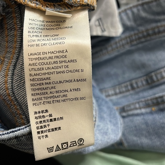 Pilcro and The Letterpress Anthropologie Slim Boyfriend Distressed Jeans Sz 29 - Picture 9 of 14